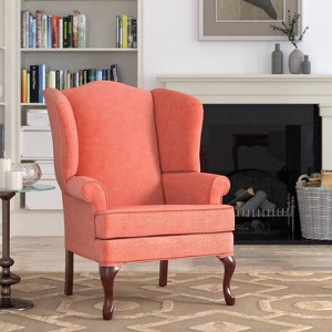 Comfort Pointe Crawford Wing Back Accent Chair - 1 of 4