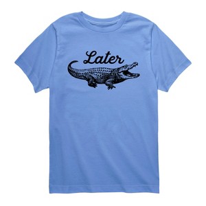 Boys' - Instant Message - Later Gator Short Sleeve Graphic T-Shirt - 1 of 4
