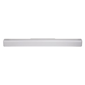 DORESshop 24-Watt White Modern Integrated LED Indoor Wall Sconce Light Fixtures, 6500K White - 1 of 4