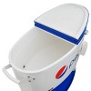 Permasteel 80qt Pepsi Oval Sporty Outdoor Cooler Cart - 4 of 4