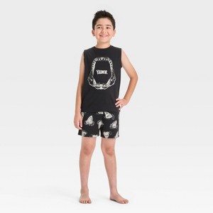 Boys' 2pc Tank Top and Pajama Set - Cat & Jack™ - 1 of 4
