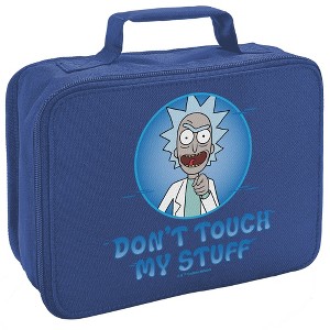 Rick And Morty Don't Touch My Lunch Insulated Soft Sided Lunch Box - 1 of 4