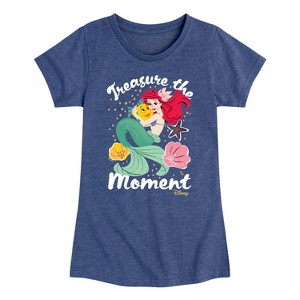 Girls' - Disney - Treasure The Moment Fitted Short Sleeve Graphic T-Shirt - 1 of 4