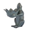 SPI Home Frog Royalty with Crown Birdfeeder – Cast Aluminum Garden Accent with Decorative Charm, 13" Height - 4 of 4