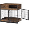 Gulches Rustic Brown Furniture Dog Cage with Double Doors - 31.5" Indoor Kennel - 4 of 4