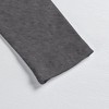 Women's Square Neck T-Shirts 3/4 Sleeve Slim Fit Casual Top Ribbed Knit Shirts for Women - 4 of 4