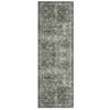 Washable Area Rug Vintage Distressed Rug Non Slip Low Pile Rugs - 2 of 4
