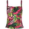 VENUS Womens Sydney Ruched Tankini - 3 of 3