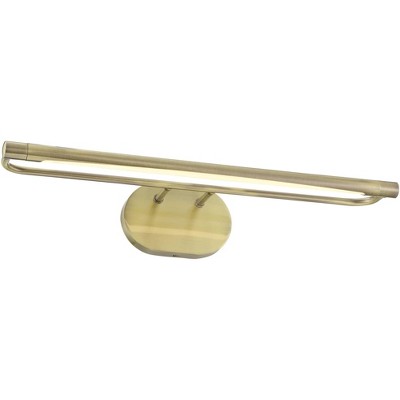Possini Euro Design Possini Euro Oswin 24" Wide Antique Brass LED Picture Light