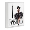 Stupell Industries Parisian Fashion Illustration, 17" x 17" - 3 of 4