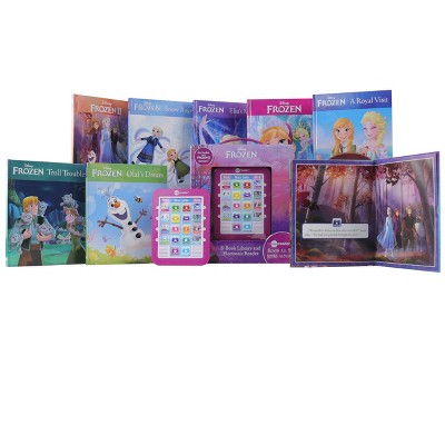 Pi Kids Frozen and Frozen II Electronic Me Reader and 8-Book Library Boxed Set