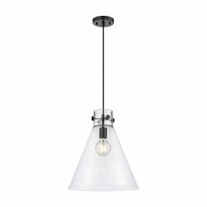 Newton Cone - 1 Light Pendant In Industrial Style-16.5 Inches Tall and 14 Inches Wide - 1 of 1