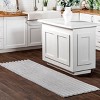 Nuloom Kai Cozy Plush Stripe Faux Rabbit Pet Friendly Premium Machine Washable Area Rug - 2 of 4