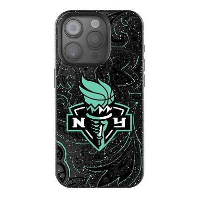 Keyscaper WNBA Paisley Bling Cell Phone Case for iPhone 15 Pro