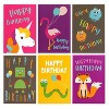 48 Pack Children Birthday Cards Unicorn, Flamingo, Monster Designs Happy Birthday Greeting Cards Assortment Kids - Bulk Box Set Envelopes, 4x6" - image 3 of 3