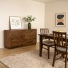 Royal Hampton 6-Drawer Solid Mango Wood Dresser Furniture, 60 Inch - 3 of 4