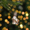 Northlight Standing Leopard Glass Christmas Ornament - 4" - Black and Orange - image 2 of 4