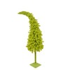 Whisen 5FT Bendable Santa Hat Artificial Fir Christmas Tree with 100 LED Lights and Hinged 400 Branches - Green - 3 of 4