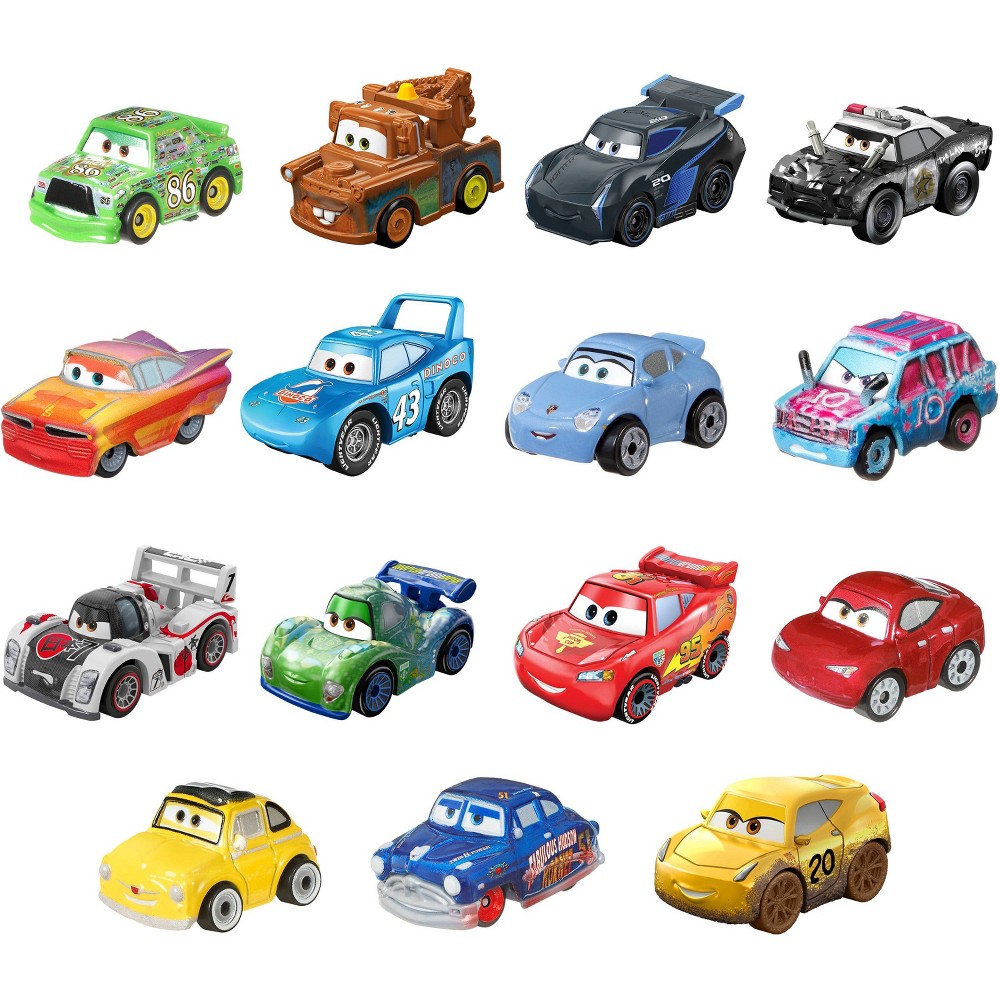 Photos - Toy Car Disney Pixar Cars Minis Vehicle - 15pk