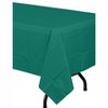 Crown Premium Quality Plastic Tablecloth 54 Inch. x 108 Inch. Rectangle - 6 Pack - 3 of 4