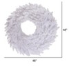 Vickerman White Fir Artificial Christmas Wreath - 2 of 2