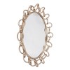 Howard Elliott 30.25"x30.25" Square Metal Framed Geo Mirror Matte Black: Iron Construction, No Assembly, Wall Mount - 3 of 4