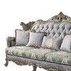 91" Miliani Sofa Fabric and Antique Bronze Finish - Acme Furniture - 2 of 4
