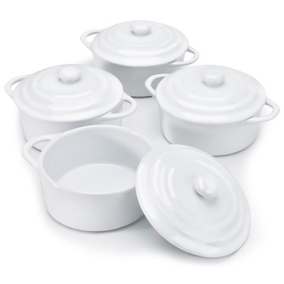 Kook Mini Casserole Dishes, 12 oz, Set of 4
