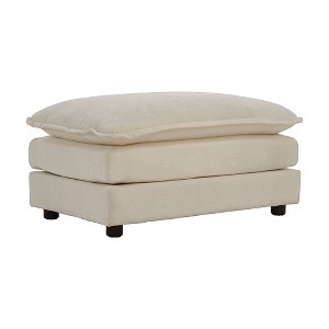 NicBex Modern 35" Rectangle Ottomans Chenille Footstools with Thick Cushion for Bedroom and Living Room - 1 of 4