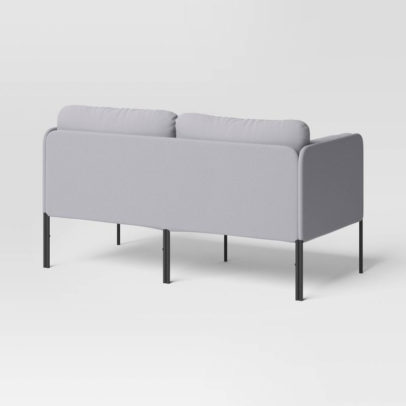 Upholstered Loveseat Gray - Room Essentials&#8482;, 5 of 7