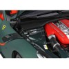 Ferrari F12 TDF Verde Opaco Matt Green with Orange Stripes Limited Edition 1/18 Model Car by BBR - 3 of 4