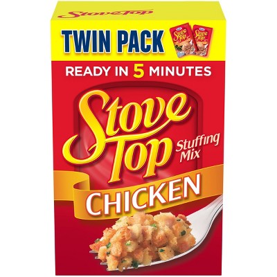 Kraft Stove Top Stuffing Mix Chicken Twin Pack - 12oz : Target