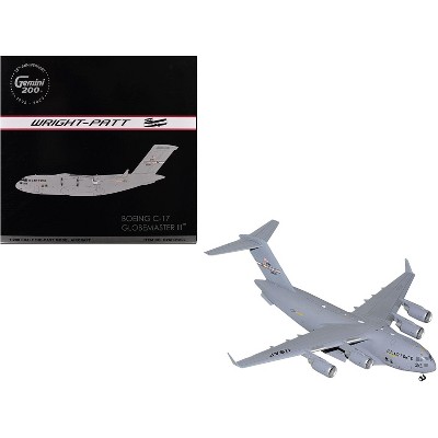Boeing C-17 Globemaster III Transport Aircraft "Wright-Patterson Air Force Base" US Air Force 1/200 Diecast Model by GeminiJets