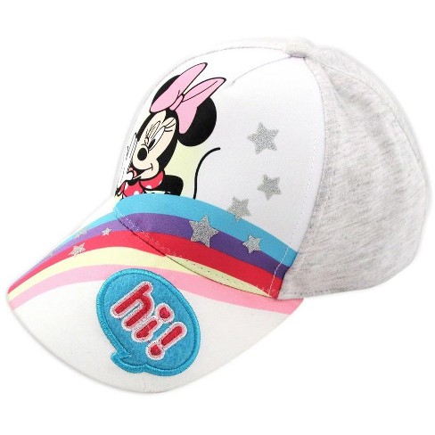 Disney Minnie Mouse Girls Baseball Hat For Ages 2-4, Kids Baseball Cap :  Target