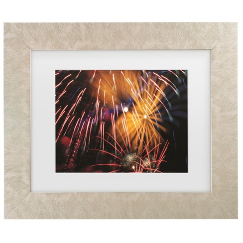 Trademark Fine Art - Kurt Shaffer Abstract Fireworks 2020 4 Matted Framed Art - image 1 of 4