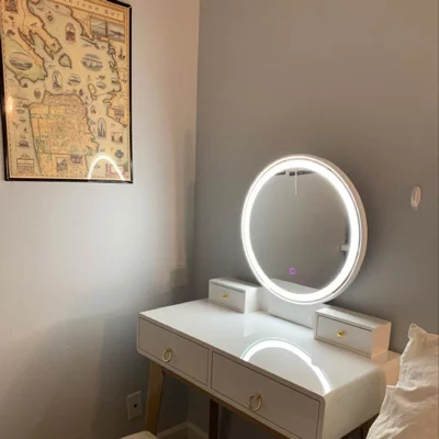 user image by deej, Costway Makeup Vanity Table 3 Color Lighting Modes Jewelry Dressing