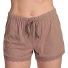 Just Love Womens Solid Ribbed Pajama Short Set - PJ Sets for Women - 4 of 4