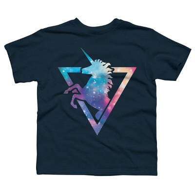 Boy's Design By Humans Galaxy Unicorn By Retkikosmos T-Shirt