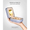 Benevolence LA Plush Velvet Travel Jewelry Box Organizer - 2 of 4