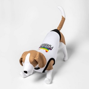 Purride Pride Dog and Cat Tank Shirt - White - Boots & Barkley™ - 1 of 4