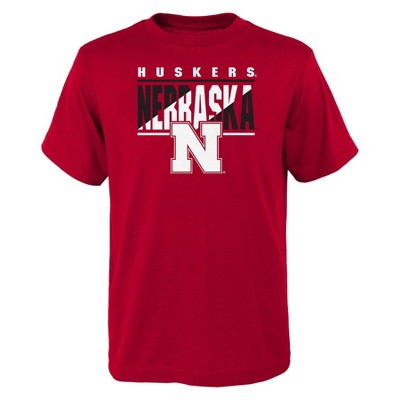 Ncaa Nebraska Cornhuskers Boys' Core Cotton T-shirt : Target