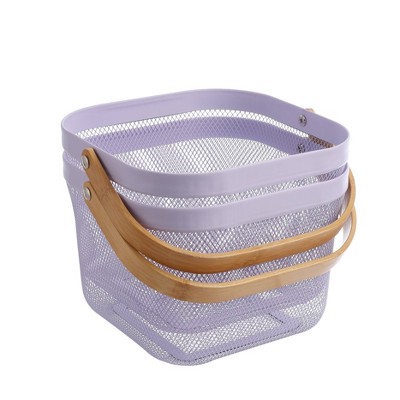 Ezy Storage Mesh Basket 2pk - Lavendar