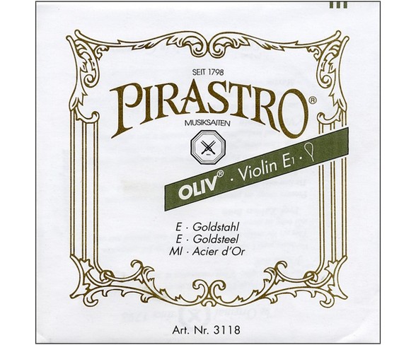 Pirastro Oliv Series Violin A String 4/4 - 13-1/2 Gauge