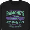 Men's - Cars - Ramone's House Of Body Art Radiator Springs Route 66 Graphic Fleece Sweatshirt - 2 of 4