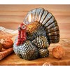 tagltd 4.5" Teddy Turkey Thanksgiving Paraffin Wax Candle - 2 of 2