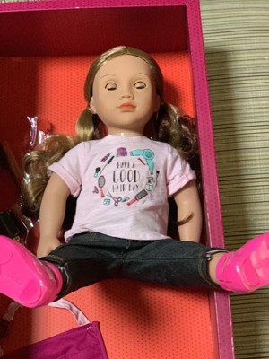 I gave my Our generation doll a haircut because I had a hard time bonding  with her thoughts? : r/americangirl