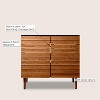 JONATHAN Y VAN1000 Aubert 20 in. W x 18 in. D x 33 in. H Thick Linear Slat Modern 2-Shelf Bath Vanity Cabinet Only (Sink Basin not Included) - 4 of 4