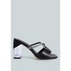 Fineapple Rhinestone Embellished Clear Sandals Women - 4 of 4