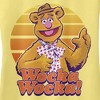 Juniors Womens The Muppets Fozzie Retro Bear Racerback Tank Top - 2 of 4