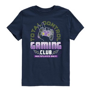 Boys' - Instant Message - Total Control Gaming Club Short Sleeve Graphic T-Shirt - 1 of 4